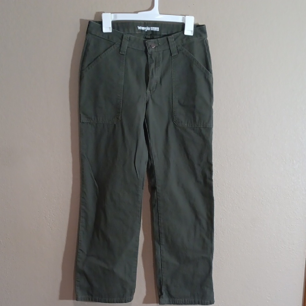 Wrangler Olive Green Men's Utility Pants